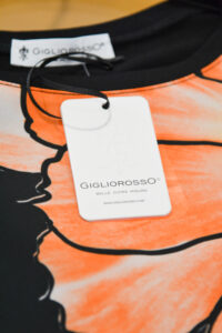 gigliorosso moda arancione e nero